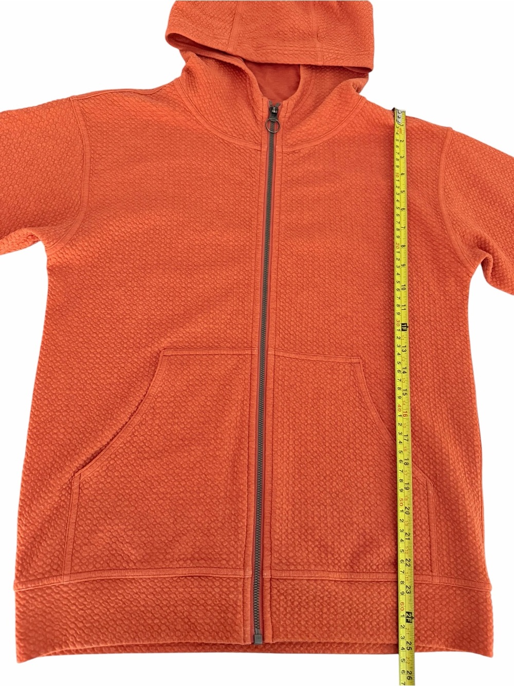 LULULEMON Heathered Brick/White All Yours Zip Hoodie Bubble Dot 6 - Picture 14 of 16
